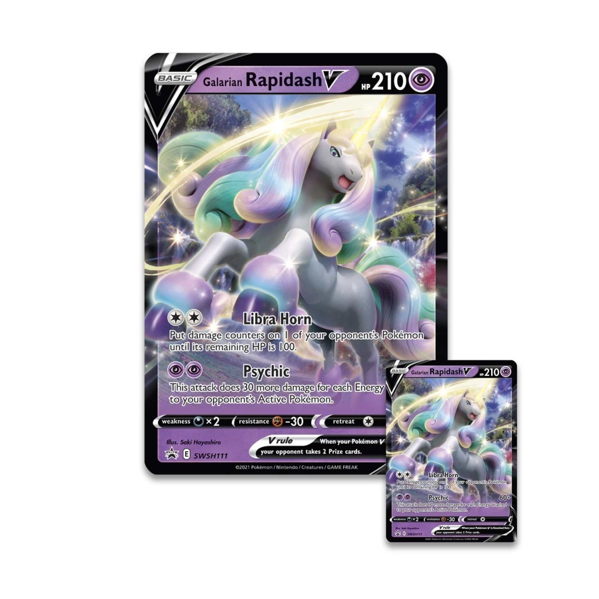 Pokemon: Galarian Rapidash V Box