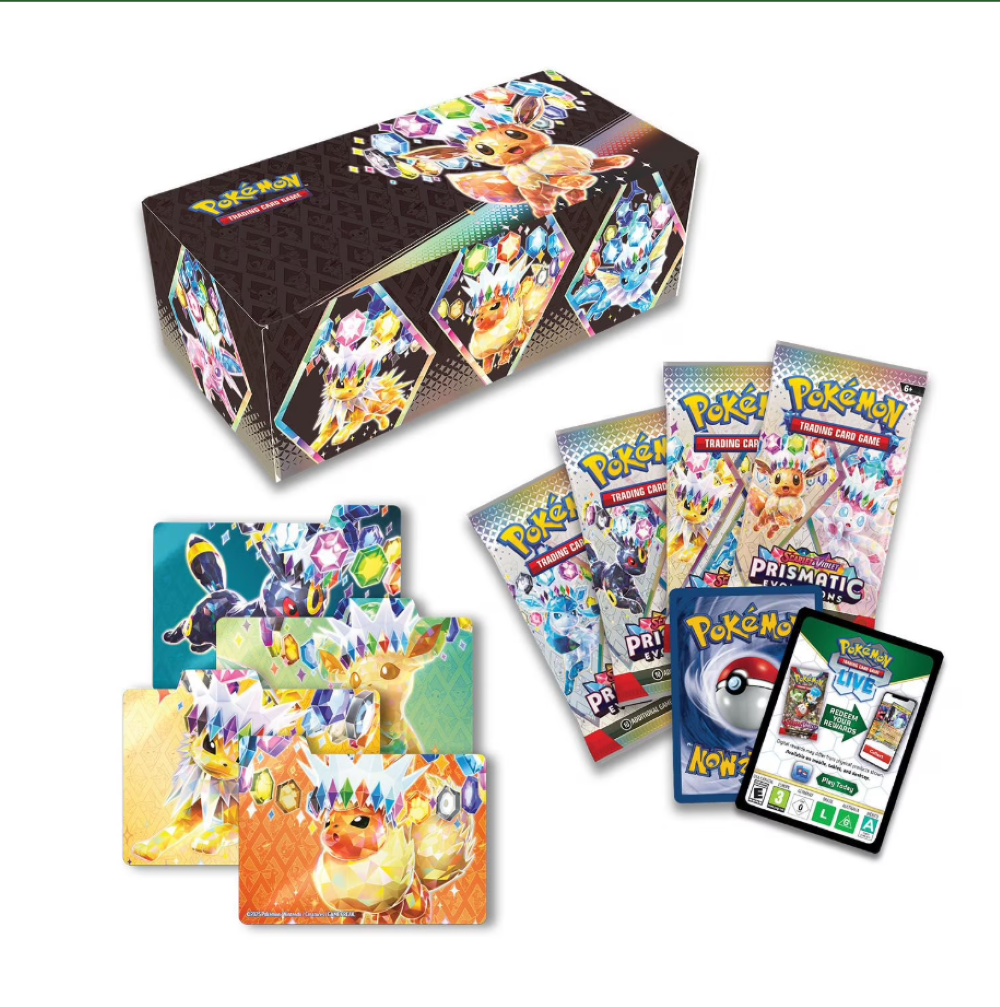 Pokemon: Prismatic Evolutions Sam's Club Bundle [1 Bundle + 1 Surprise Box]