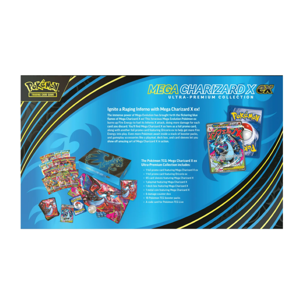 Pokemon: Mega Charizard X ex Ultra Premium Collection