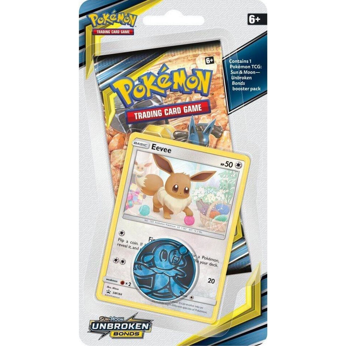 Pokemon: Unbroken Bonds Checklane Blister [Eevee Promo]