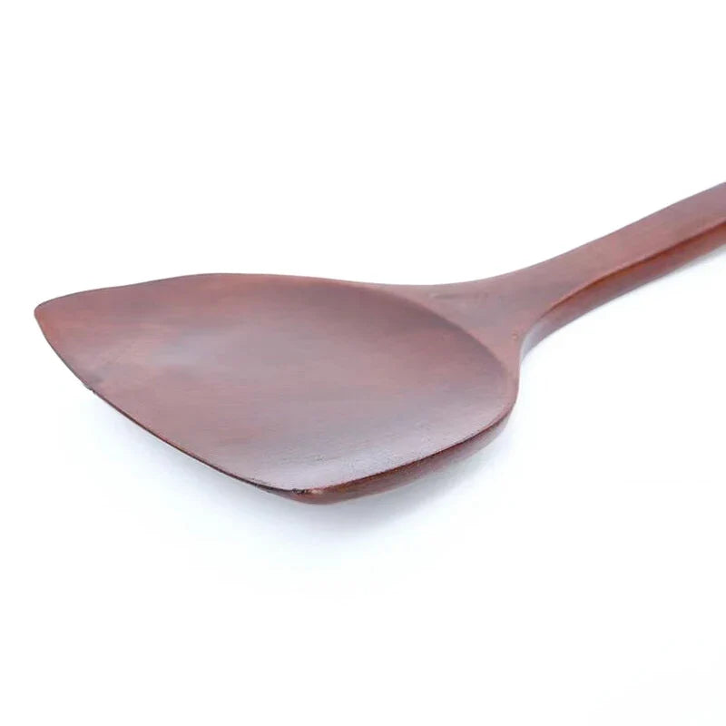 Wooden Shovel Long Handle Wooden Spatula Long Rice Spatula Kitchen Cooking Utensil