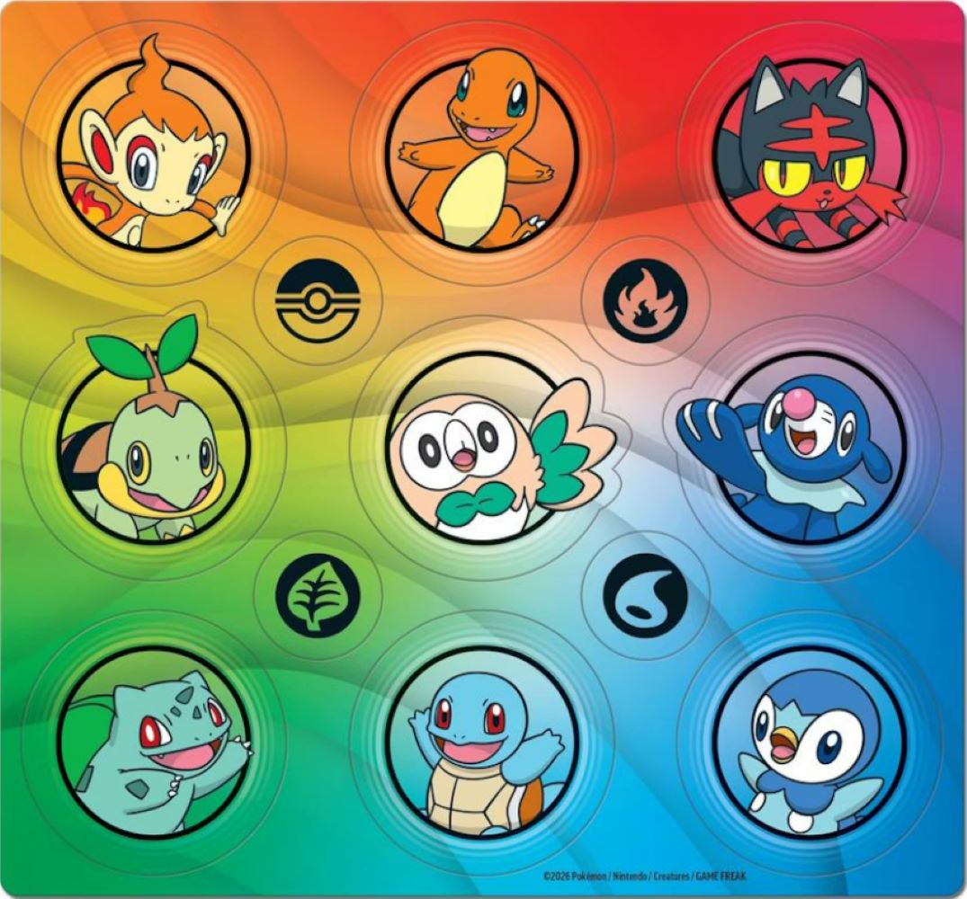 Pokemon: First Partner Illustration Collection - Series 1