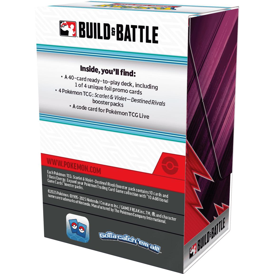 Pokemon: Scarlet & Violet Destined Rivals Build & Battle Box